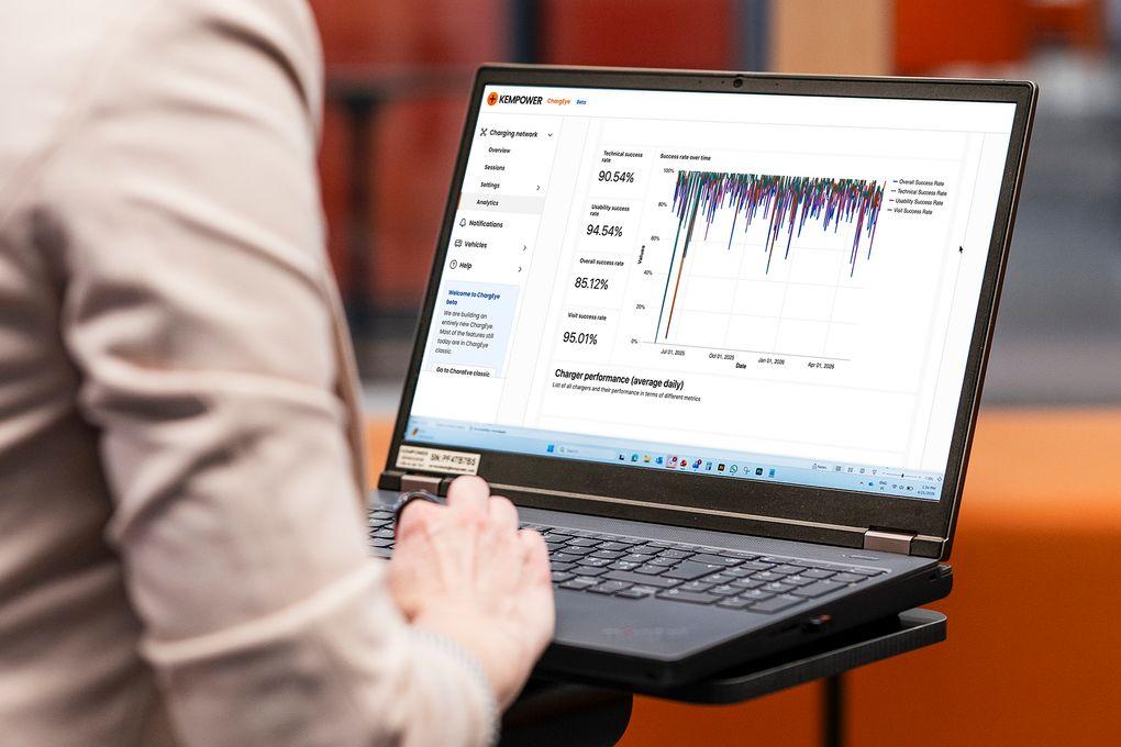 Kempower's enhanced ChargEye analytics dashboard gives EV charging operators a high-level overview of their entire EV charging network to support data-driven decision making
